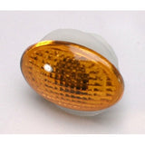 K&s 25-8272  Marker Lights, Flat Oval, Med (s/f) Amber