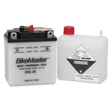 Performance Conventional Battery For Honda SL125K Motosport 1971-1973 White