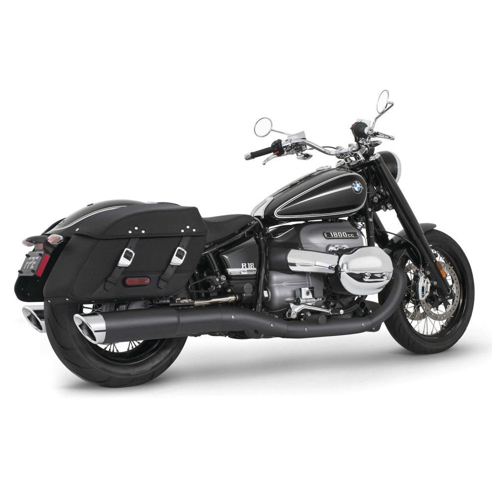 Freedom Performance 4.5" Slip-On Exhaust Slash Cut Black Chrome Tip For BMW R18 2021