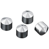 Harley FLHX Street Glide 06-14Peaked Rocker Box Bolt Covers 4pk Chrome Kuryakyn