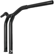 Burly Brand Dominator Bar 14" Raked Gloss Black - B12-6053B