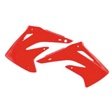 Acerbis Red Radiator Shrouds for Honda - 2043620227