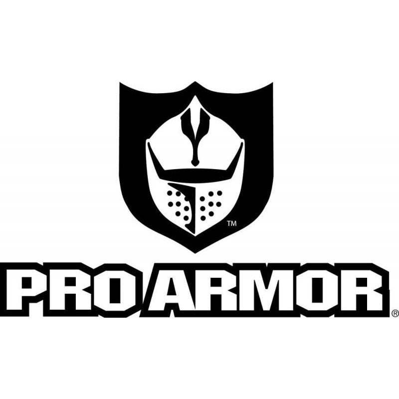 Pro Armor Door Knee Pads with Storage Red - P141054RD