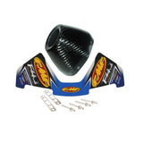Left Dual RCT Carbon Fiber End Cap Kit