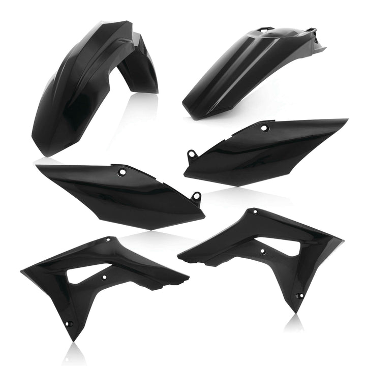 Acerbis Black Standard Plastic Kit for Honda - 2630690001