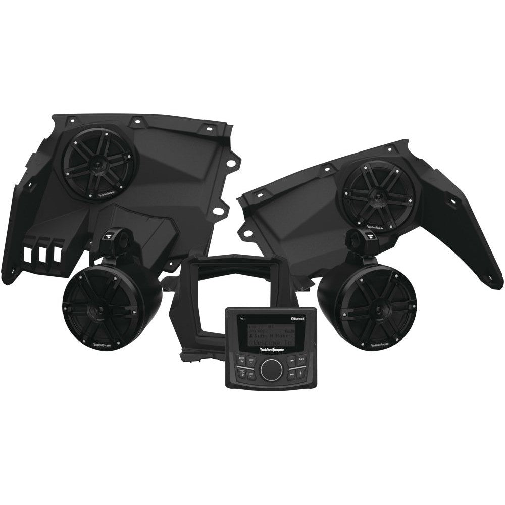 Kit de audio Rockford Fosgate Stage 2 Negro X317-STG2