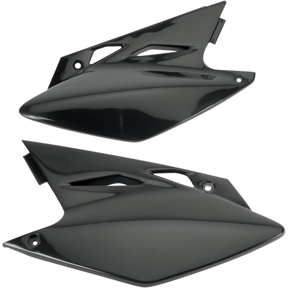 UFO PLASTICS KA03771-001 SD PNL BK KXF450 06-08