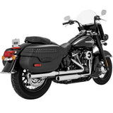 Escape deslizante Vance & Hines Eliminator 300 de 3 pulgadas cromado con Fuelpak FP4