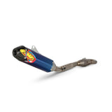 Sistema de escape completo FMF Factory 4.1 RCT de titanio anodizado para Kawasaki KX250 2019-2020