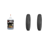 Set of 2 QUADBOSS QBT732 Front Tires 19x7-8 4-ply with Sealant