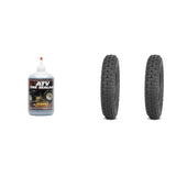 Set of 2 QUADBOSS QBT732 Front Tires 19x7-8 4-ply with Sealant