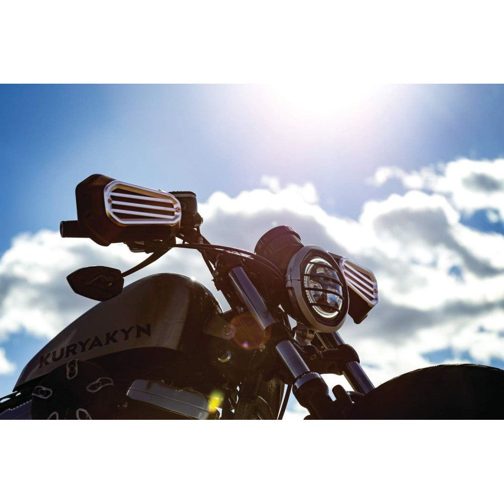 Kuryakyn Dillinger Handguards Silver
