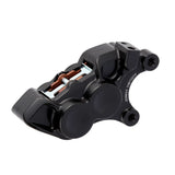 Pinza de freno delantera derecha Arlen Ness de 4 pistones, negra, 11,8", 02-223