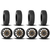 System 3 ST-5 Aluminum Bronze/Matte Black 15" Wheels And XC450 Tires [33x10R-15]
