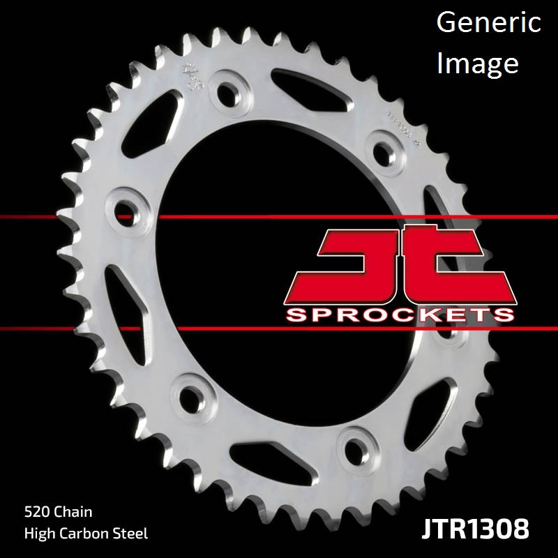 Piñón trasero de acero 42T compatible con HONDA CBR954RR 2002-2003