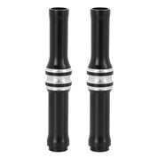 Arlen Ness 10 Gauge Gloss Black Pushrod Covers for Harley 99-15 Twin Cam Set 4