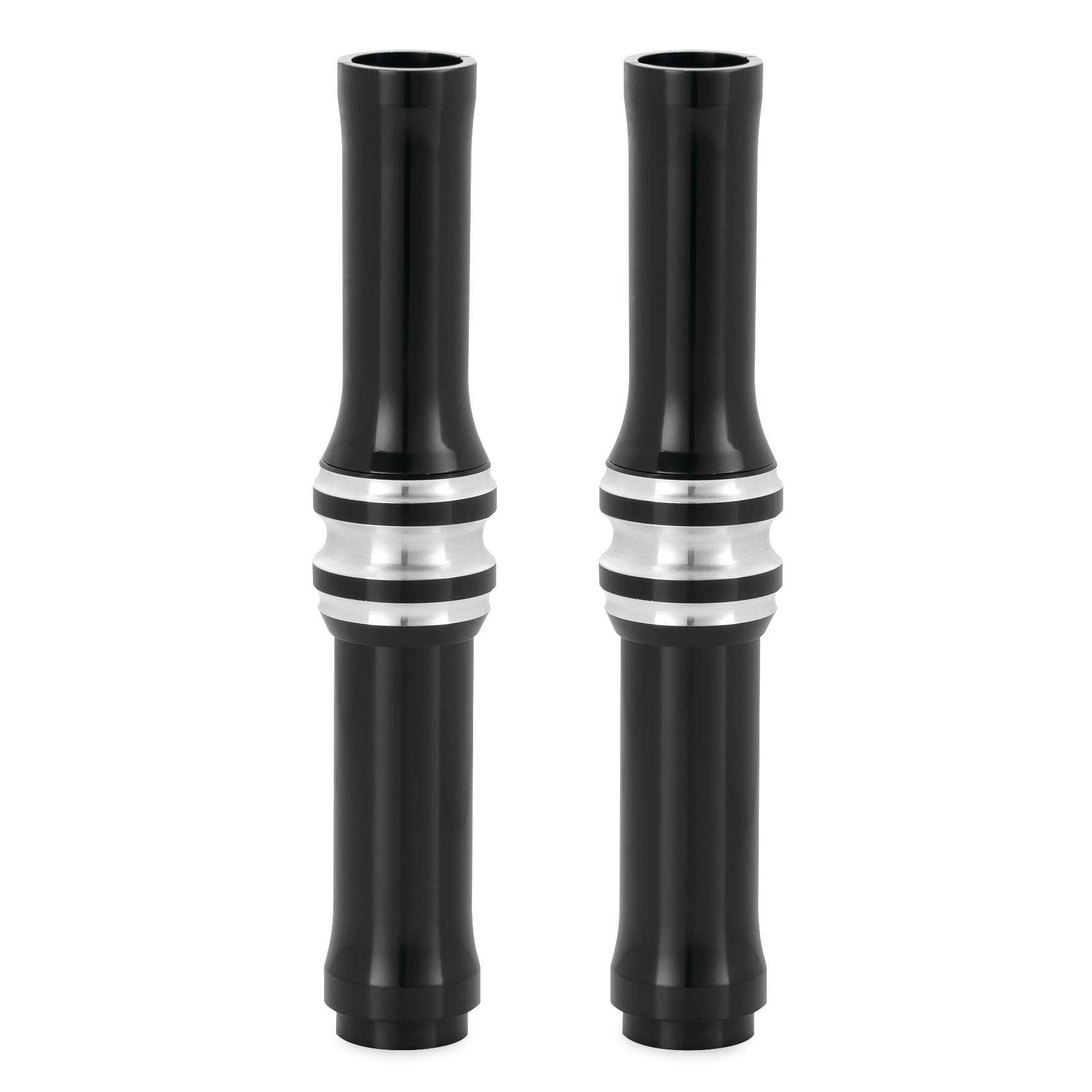 Arlen Ness 10 Gauge Gloss Black Pushrod Covers for Harley 99-15 Twin Cam Set 4