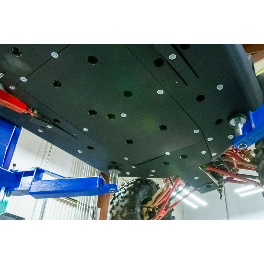 Seizmik UHMW Skid Plate Kit with Integrated Tree Kickers/Rock Sliders