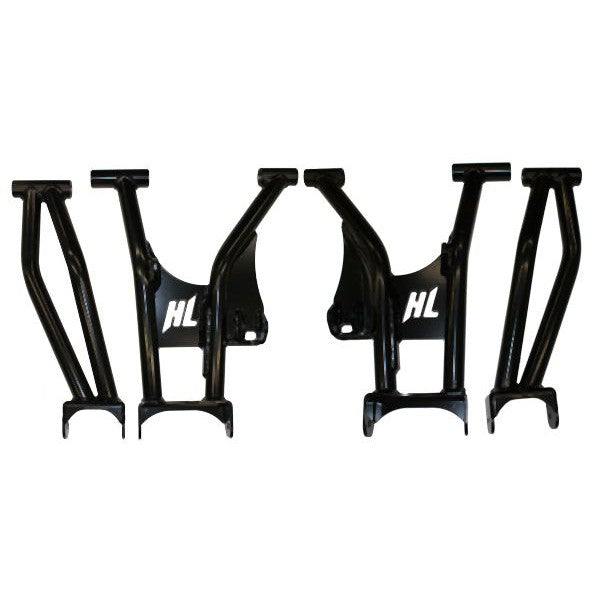 High Lifter Rear Upper And Lower Black Control Arms For Polaris Models MCRRA-RZR9-2-B