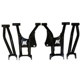 High Lifter Rear Upper Silver Radius Bar Kit For Polaris Models MCRRA-RZR9-2-S