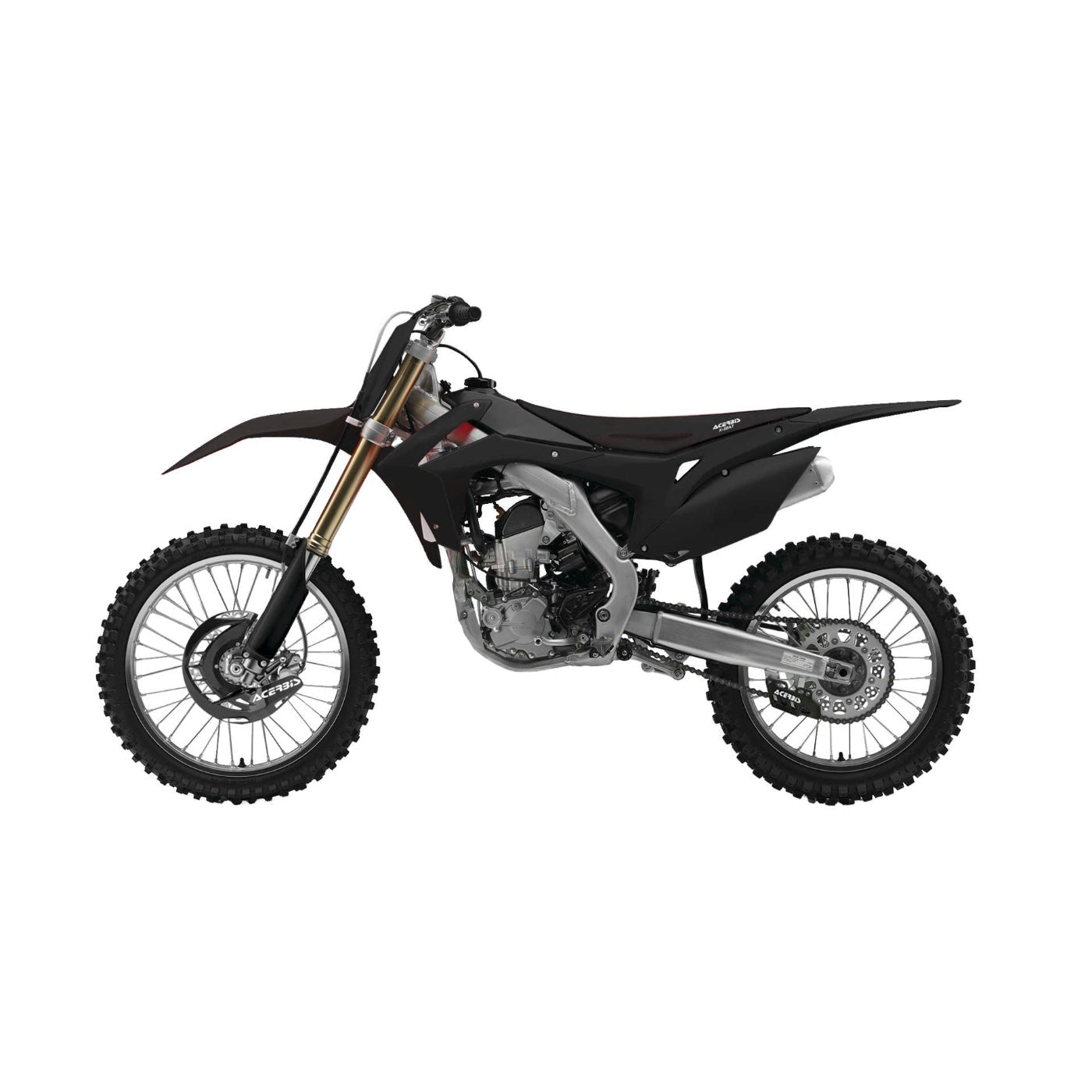 Acerbis Black Full Plastic Kit for Honda - 2314410001