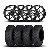 Rines ITP Tornado de 15" en negro mate y neumáticos Coyote [35x10R-15]