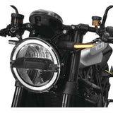 New Rage Cycles LED Replacement Turn Signals Front Black - 701-FB