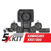 SSV Works Phase X 5 Kicker Speakers Audio Kit For Kawasaki KRF1000 2020-2022