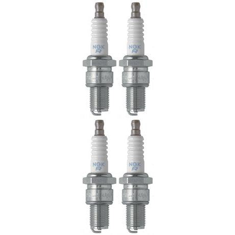 Set 4 NGK Standard Spark Plugs for Kawasaki KDX200-H 2006-1997 Engine 200cc