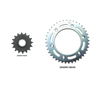 SUNSTAR Front and Rear Steel Sprocket Kit for OFFROAD HONDA XR650L 1993-2015