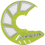 Acerbis Flo Yellow/White X-Brake Vented Disc Cover - 2449494310