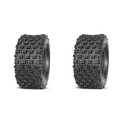 (Pair) 2 Quadboss Sport ATV Rear Tires 22X11X9 22X11-9 4 PLY QBT739