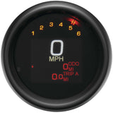 Dakota Digital MLX Series Gauge 3-3/8" Black - MLX-3004-K