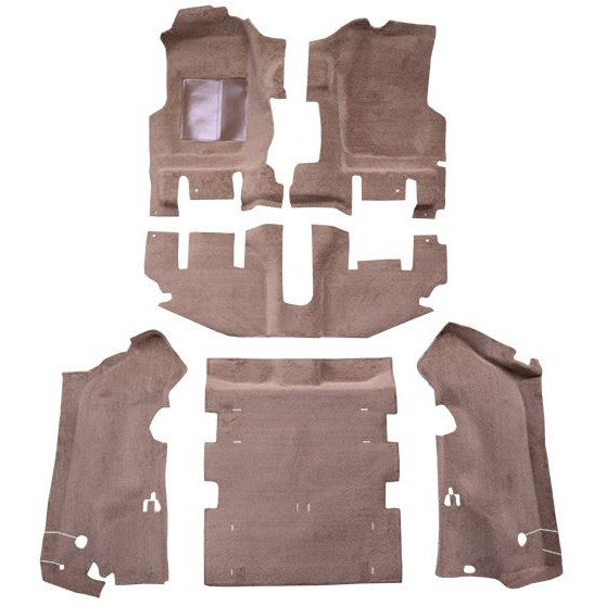 ACC Replacement Carpet Kit For 2003-2006 Jeep Wrangler Long Console w/o Rocker Panels Complete - CHOOSE COLOR