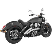 Freedom Performance Radical Radius Crossover Exhaust with Star Tips Chrome - IN00339