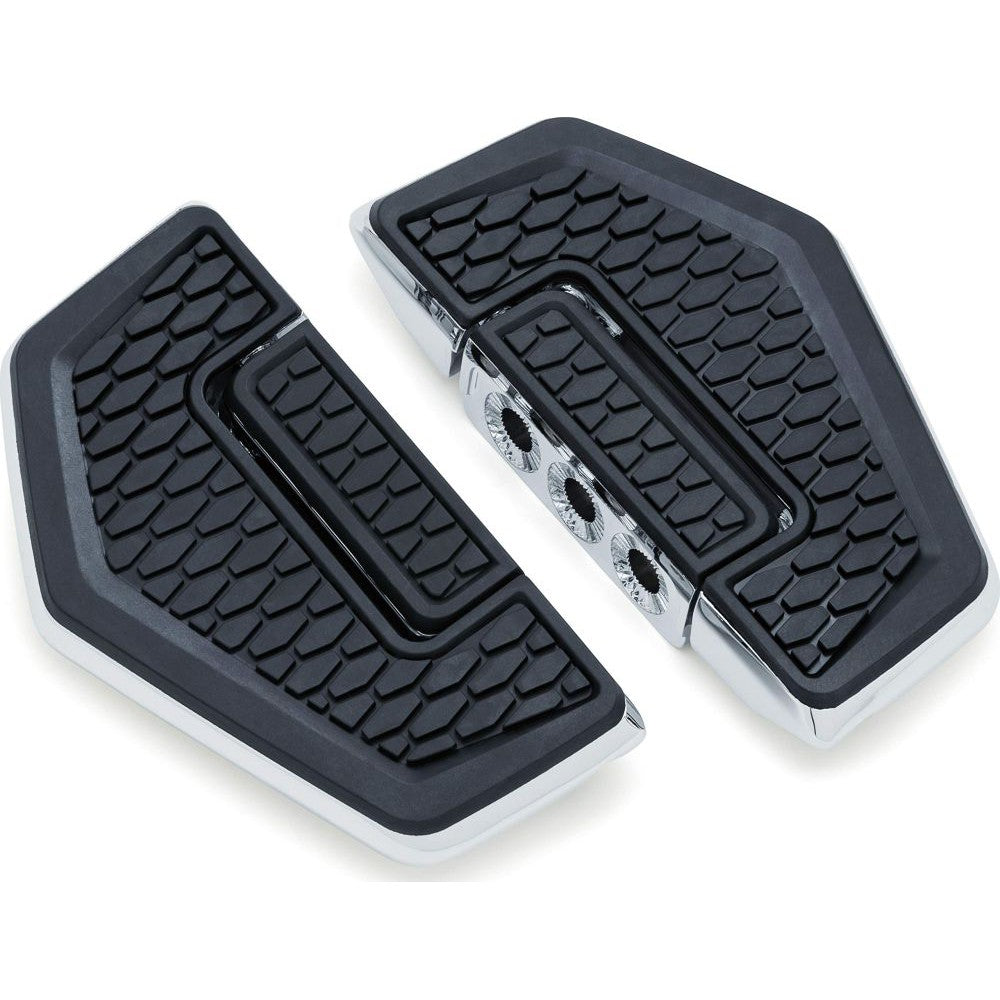 Kuryakyn Hex Folding Mini Boards without Adaptor Chrome
