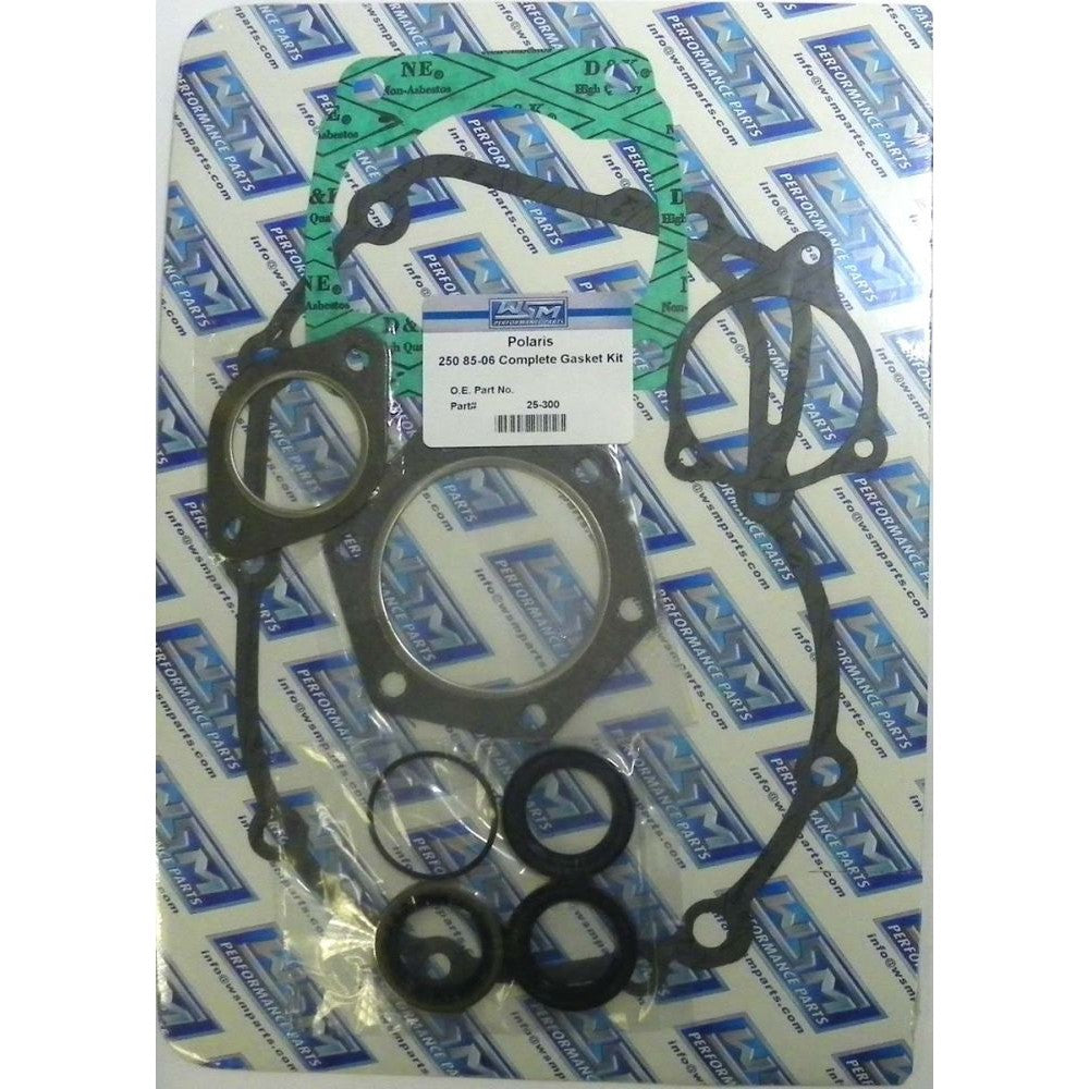 WSM Complete Gasket Kit For Polaris 250 85-06 25-300