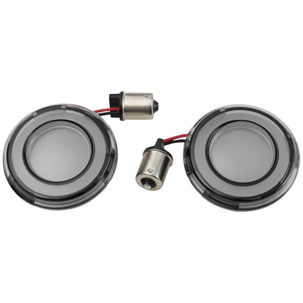 Kuryakyn Tracer LED Turn Signal Inserts Smoke 2907