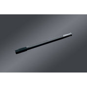Kuryakyn Black Round Grooved Billet Radio Stereo Antenna Harley Touring 89-2017