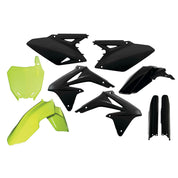 Acerbis Flo Yellow/Black Full Plastic Kit for Suzuki - 2198035137