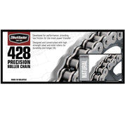 428 Chain Natural, Front & Rear Sprocket Kit for KAWASAKI G4TR100 1970-1975