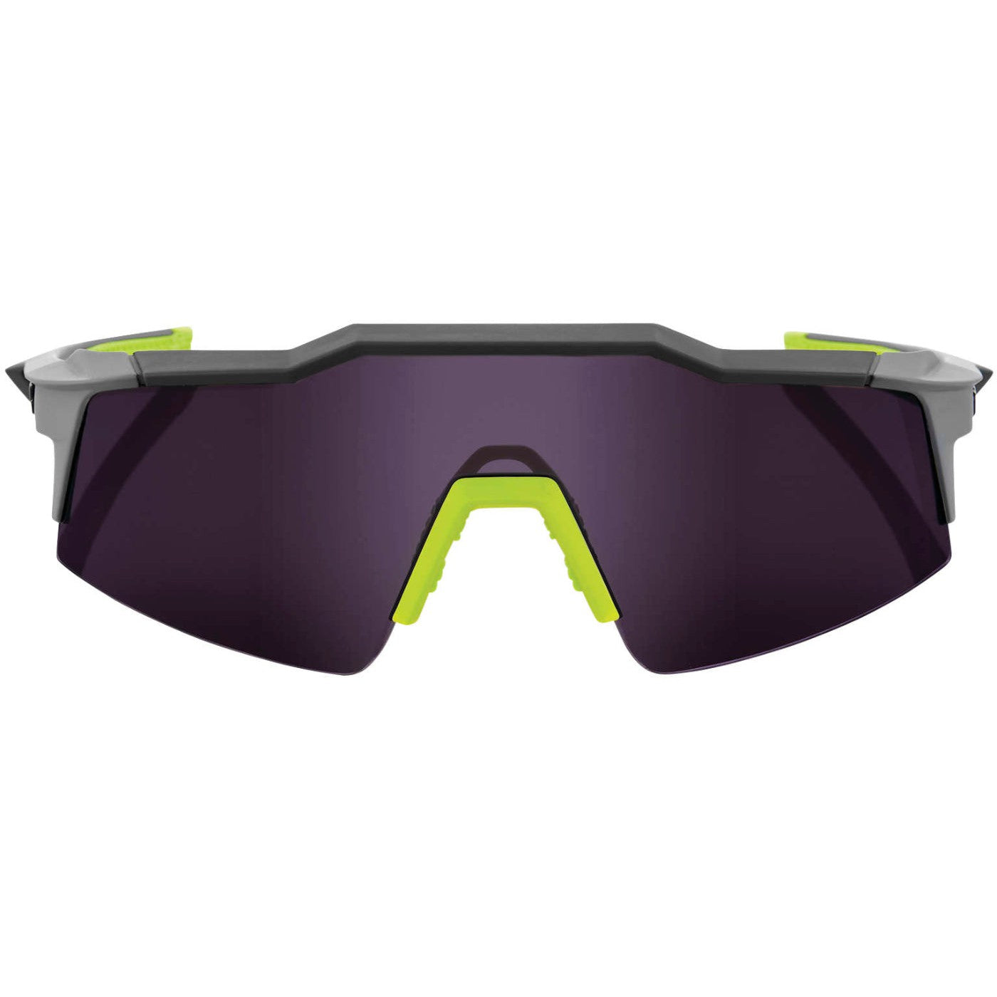 100% Speedcraft SL Sunglasses Soft Tact Midnight Mauve with Purple lens - 61002-053-78
