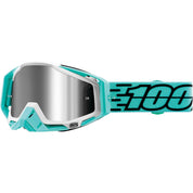100% Gen1 Racecraft Plus Goggles Fasto with Silver Flash Mirror Lens - 50120-339-02
