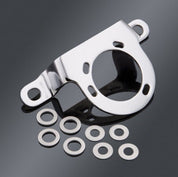 KURYAKYN CHROME CARBURETOR & THROTTLE BODY SUPPORT BRACKET 1992-2017 HARLEY 8332