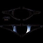 High Lifter Front Forward Upper And Lower Silver Control Arms For Polaris Models MCFFA-RZR9-2-S