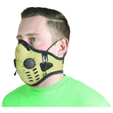 Máscaras antipolvo ATV/UTV Tek Rider Elite Neopreno, color canela