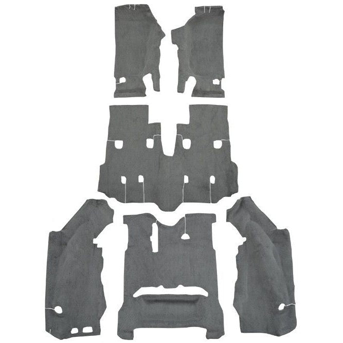 ACC Replacement Carpet Kit For 2007-2010 Jeep Wrangler 4DR Unlimited Complete - CHOOSE COLOR