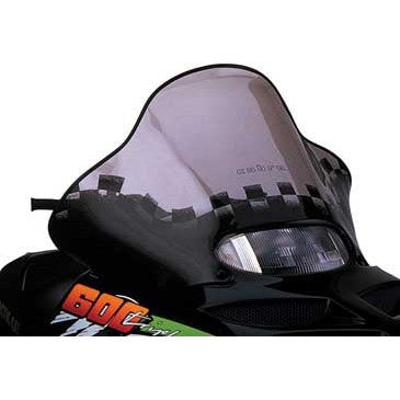 Powermadd 12530 Flared W/S-A/C-MiD-Smk Bk Flags