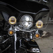 XK Glow Driving Lights Black - XK042007-B