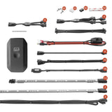 XK Glow Standard LED Light Kit for UTV 2-Seater 18 Pod - XK-UTV-ADV